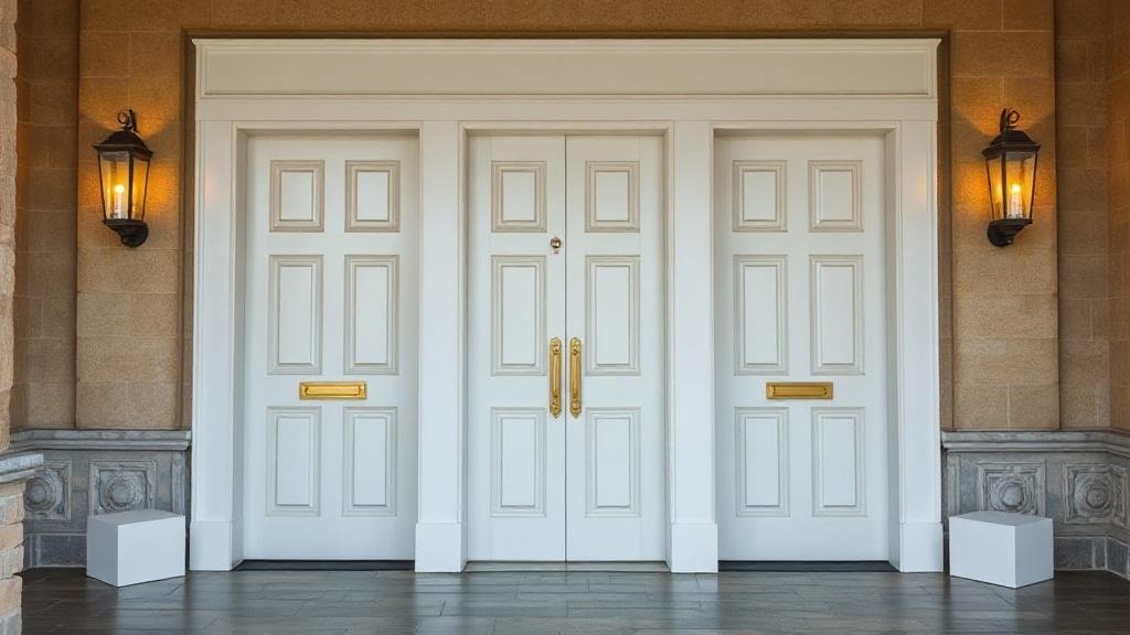 Photo of the entrance doors.фото