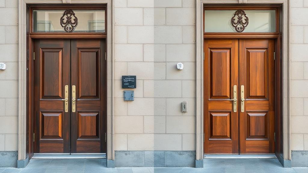 Photos of apartment entrance doors.фото
